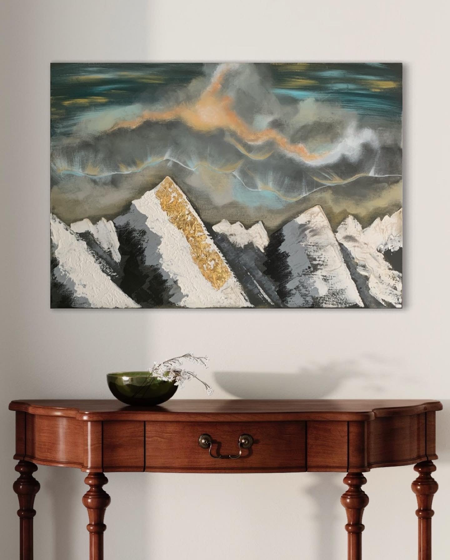 Painting - On Top Of The World