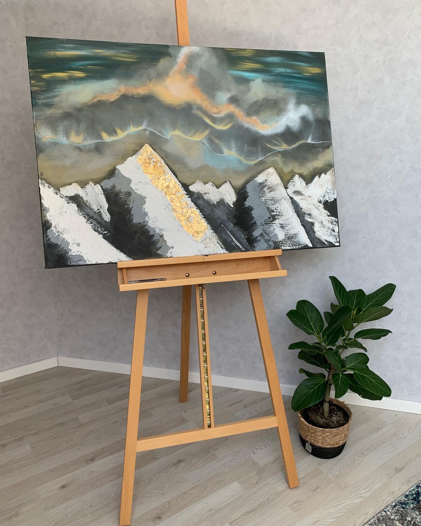 Painting - On Top Of The World