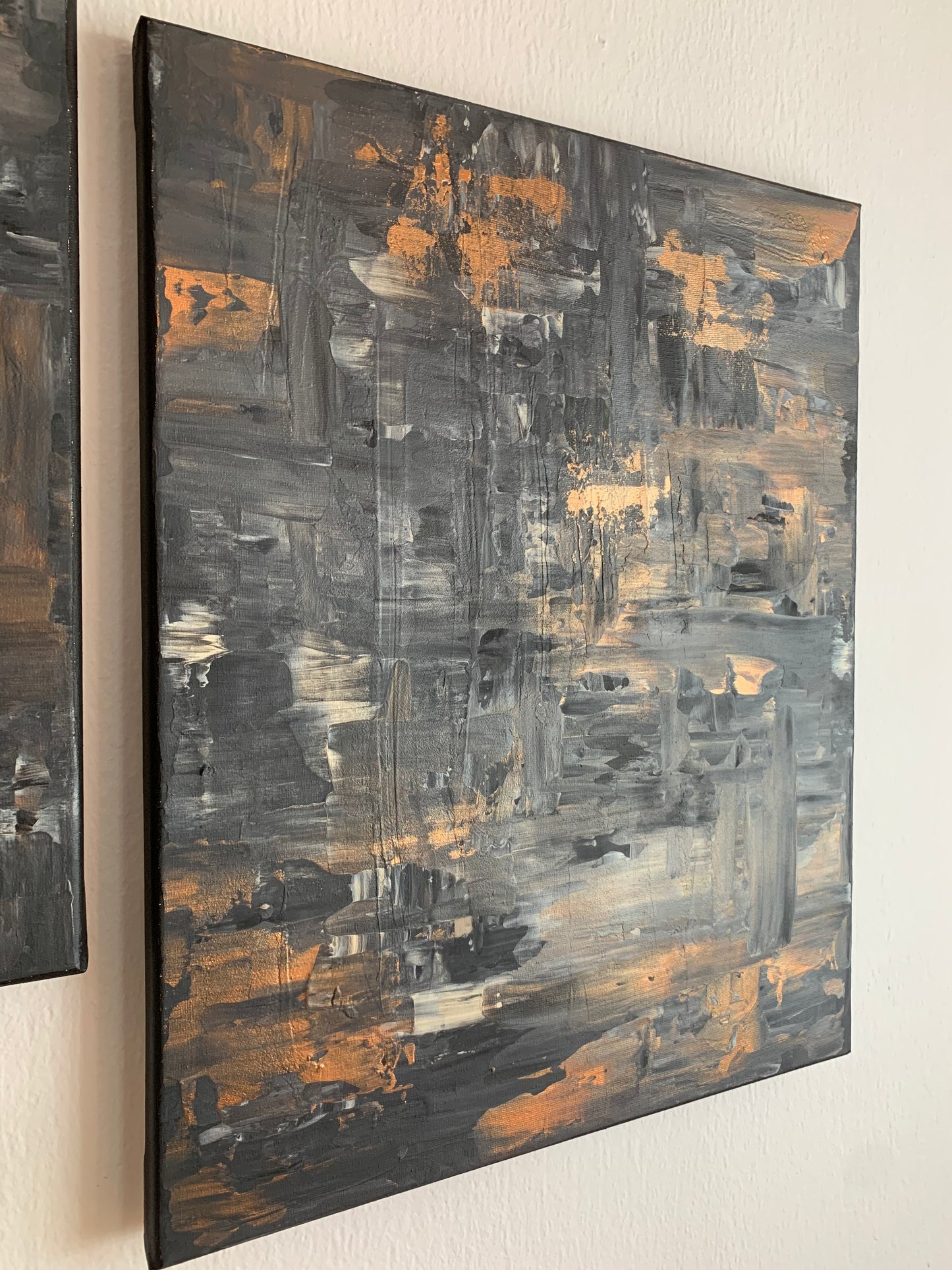 Painting - Nuance / Gray No. 5 & 5.1