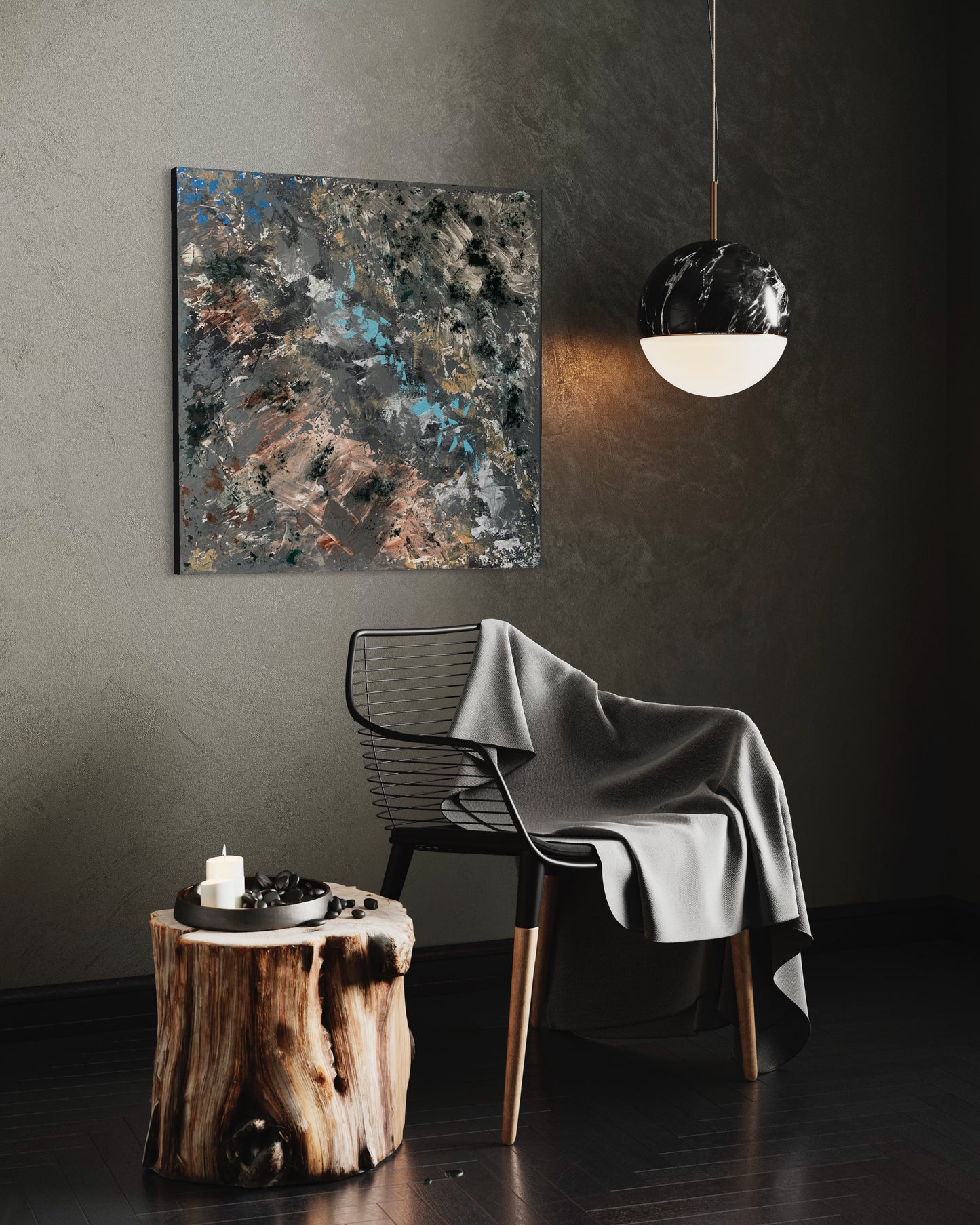 Painting - Nuance / Gray No. 6
