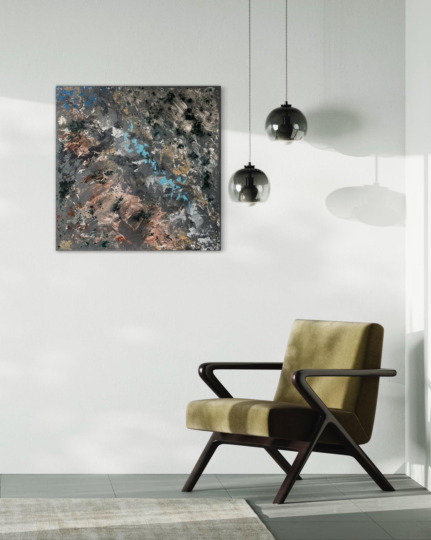 Painting - Nuance / Gray No. 6