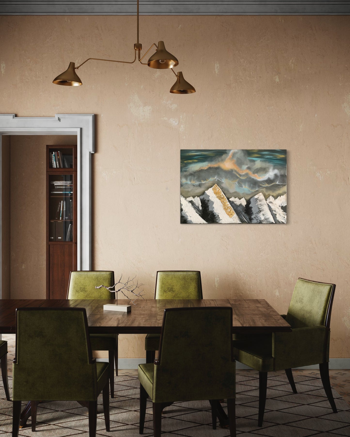 Painting - On Top Of The World