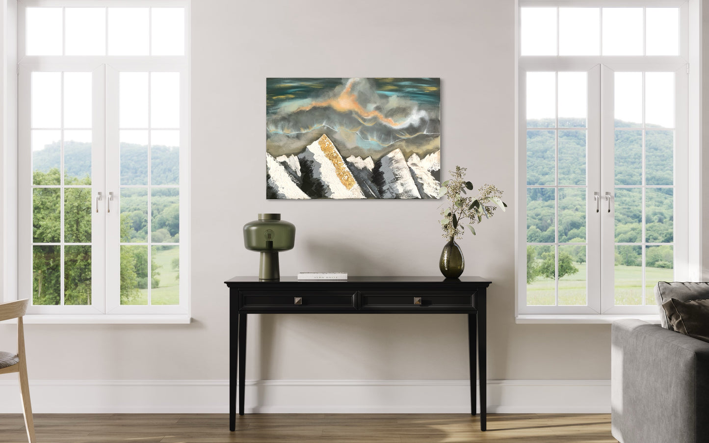 Painting - On Top Of The World